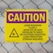Signmission Radiation & Laser Sign, 10 in H x 14 in W, Plastic, Rectangle OS-2PACK-CR-P-1014-L-10145 - alternate 3